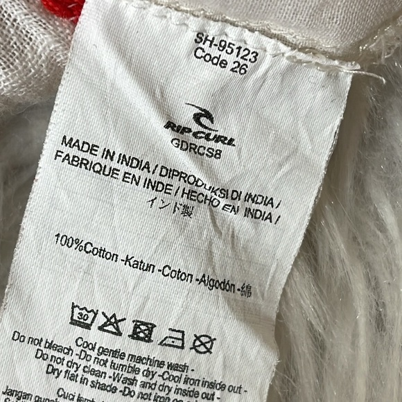 RIPCURL Shoreside Striped Romper Size Large NEW - Picture 11 of 13